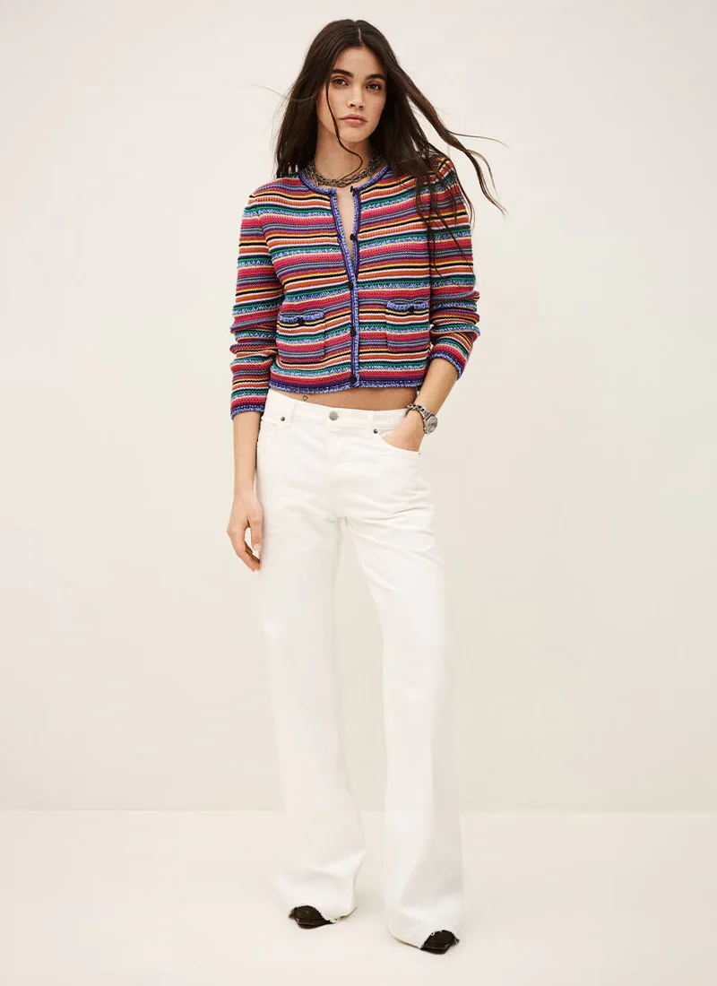 Fanny Cropped Cardigan - Image 4