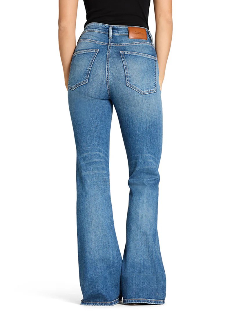 Fabienne Flap Pocket Flare Jeans - Image 2