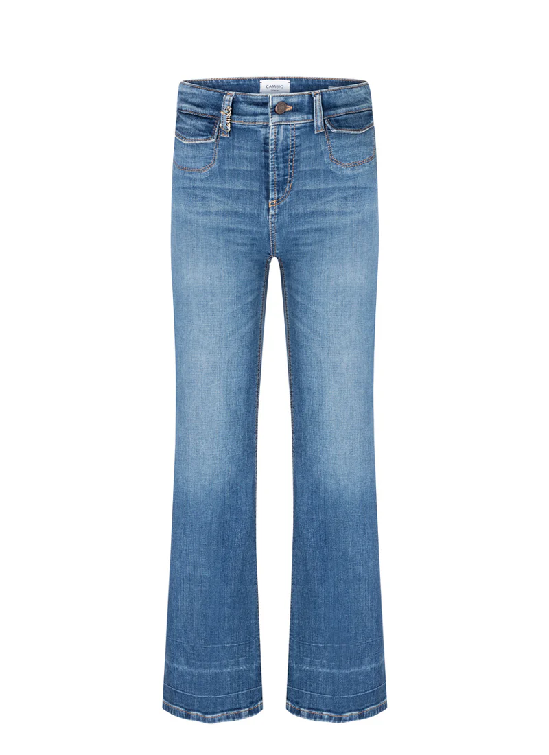 Fabienne Flap Pocket Flare Jeans - Image 6