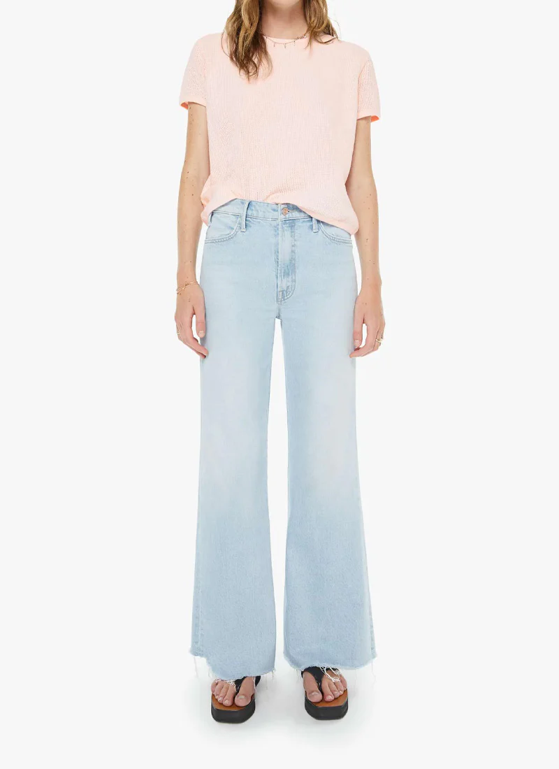 The Hustler Roller Skimp Fray Jeans