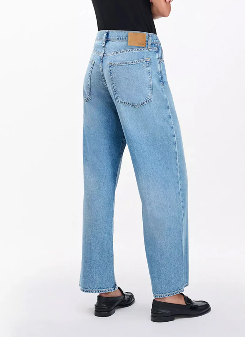 Featherweight Saige Ankle Relaxed Straight Jeans - Image 2
