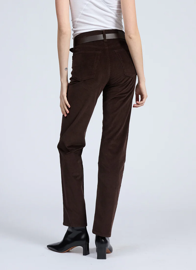 Harlow Mid Rise Straight Corduroy - Image 2