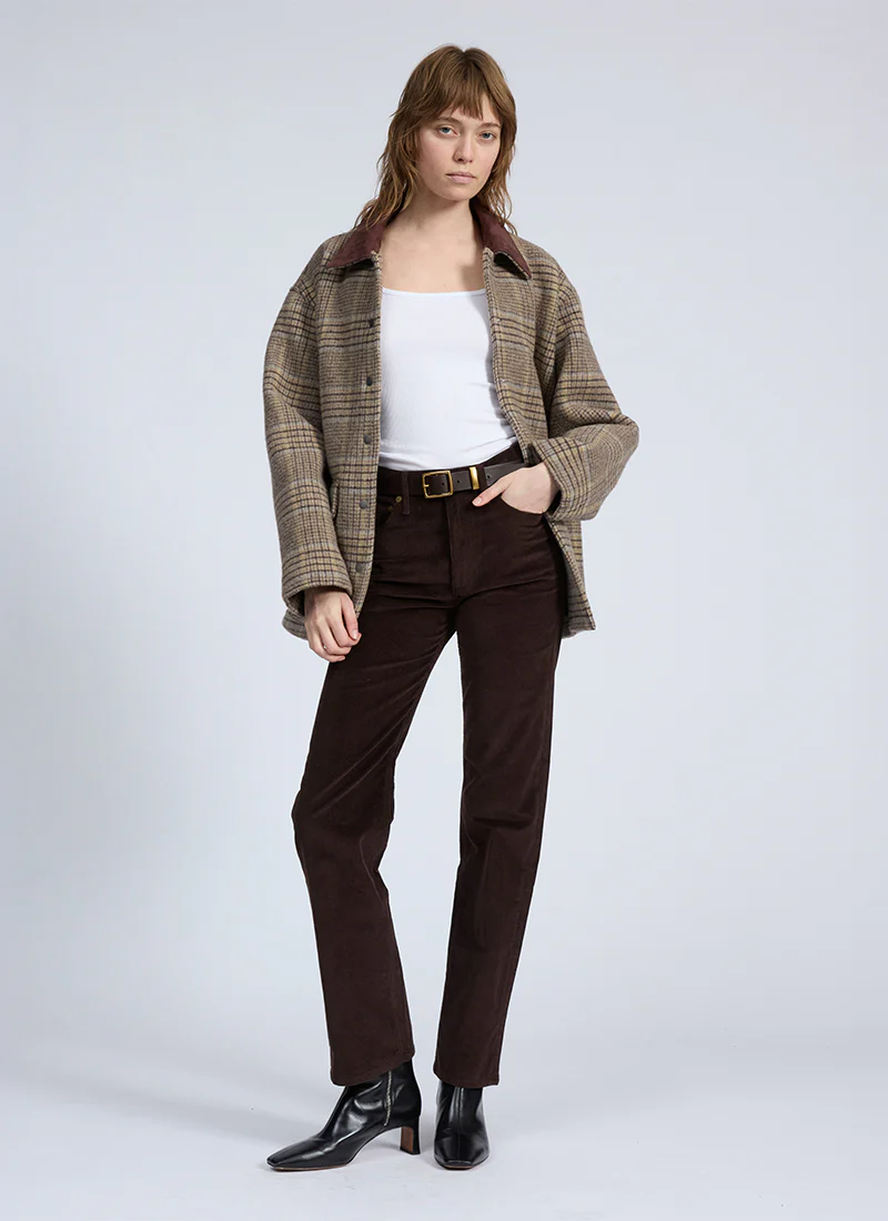 Harlow Mid Rise Straight Corduroy - Image 3