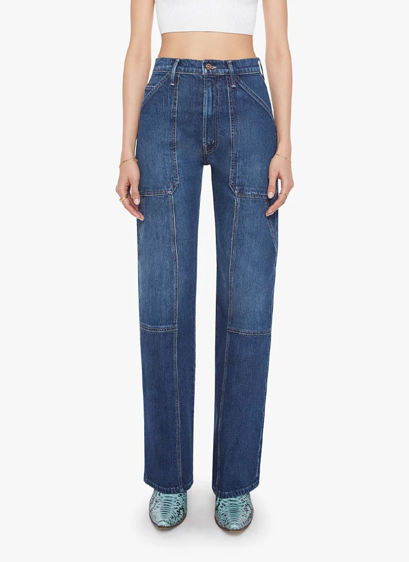 The Lasso Utility Sneak Straight Leg Jeans