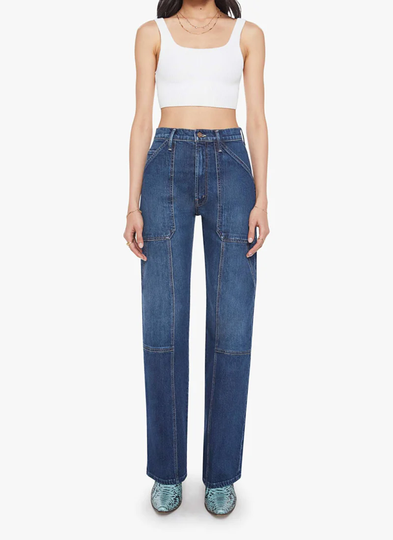 The Lasso Utility Sneak Straight Leg Jeans - Image 5