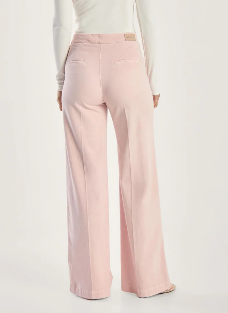 Bridget Sailor Button Denim Pant - Image 3