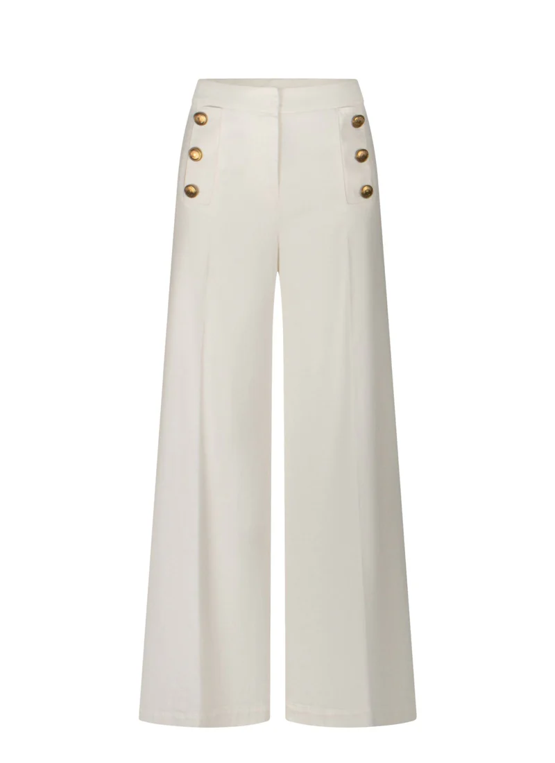 Bridget Sailor Button Denim Pant - Image 9