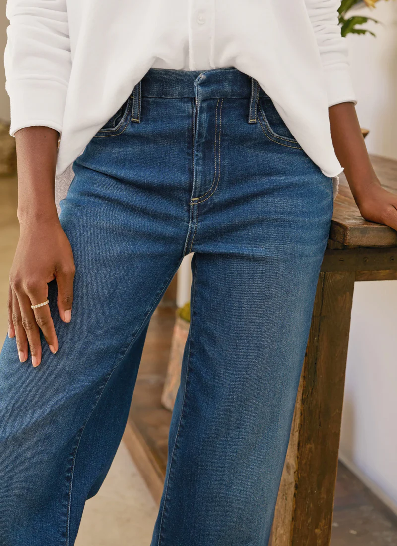 East Galway Wide leg Jeans - Image 3