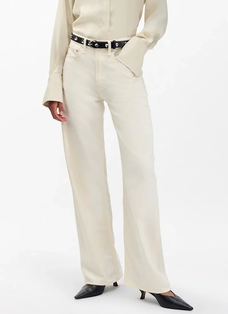 Featherweight Logan Wide Leg Jeans