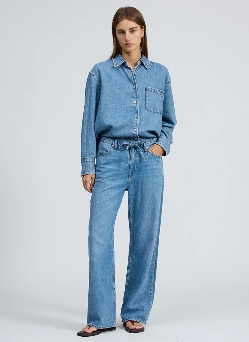 Featherweight Phoebe Drawstring Jeans - Image 4