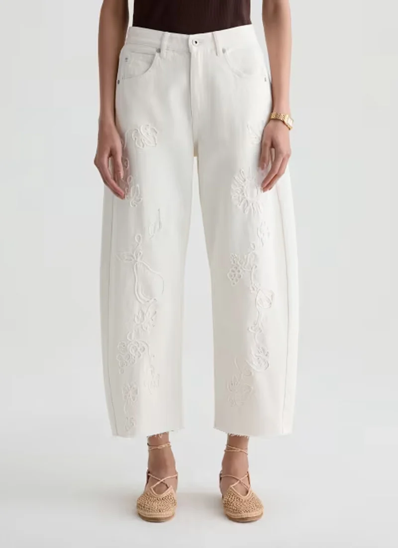 Hattie Crop Wide Leg Jeans