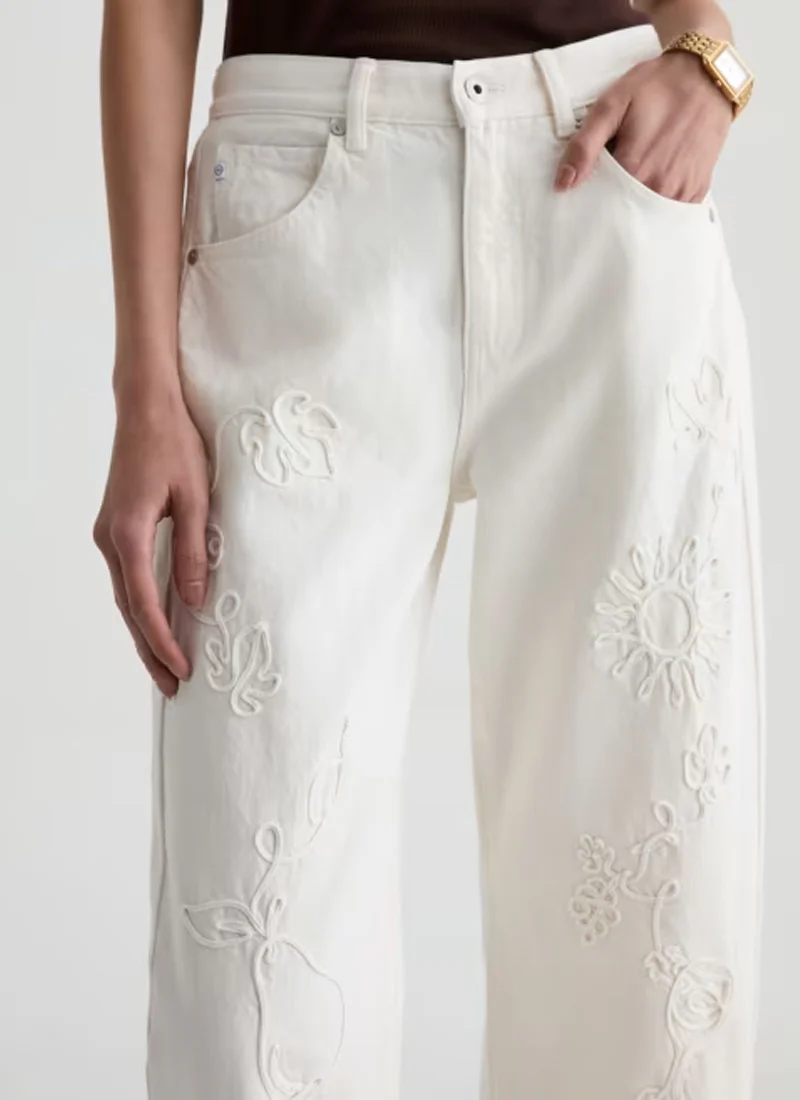 Hattie Crop Wide Leg Jeans - Image 2