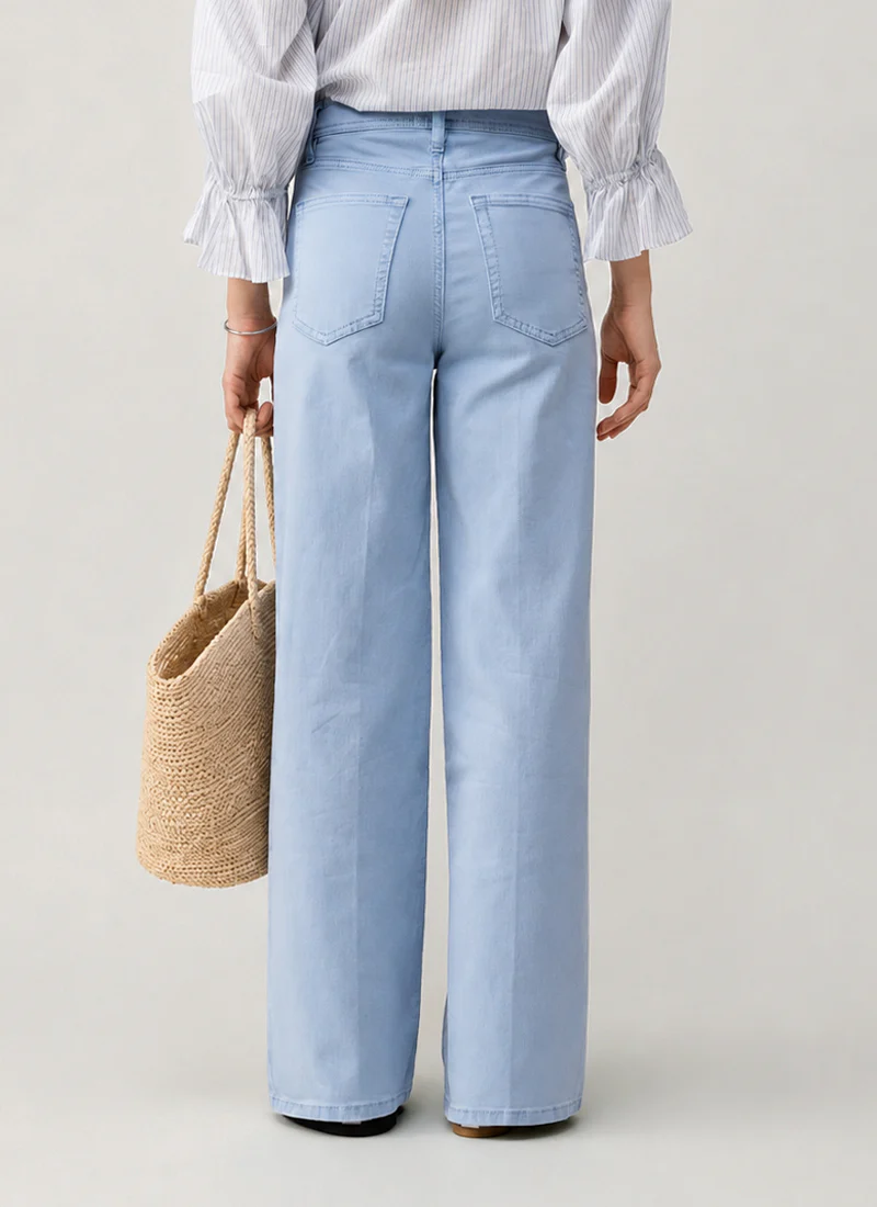 Le Slim Palazzo Harbor Pocket Jeans - Image 2