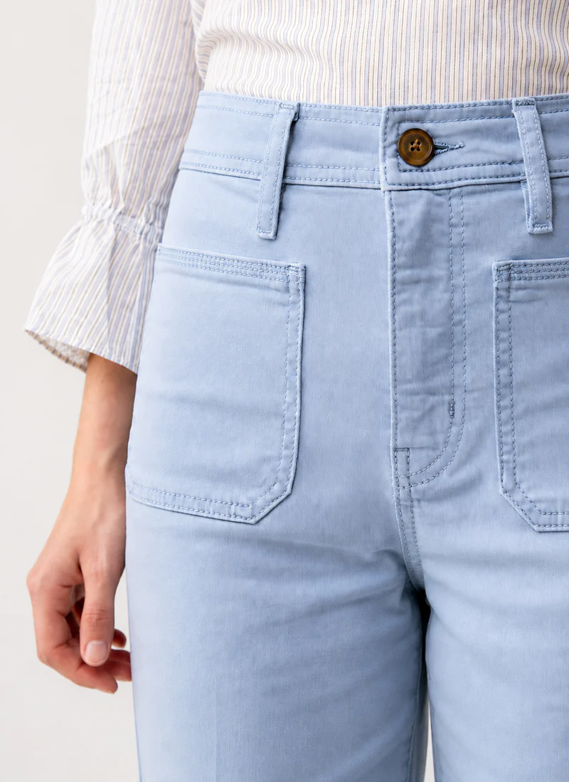 Le Slim Palazzo Harbor Pocket Jeans - Image 3