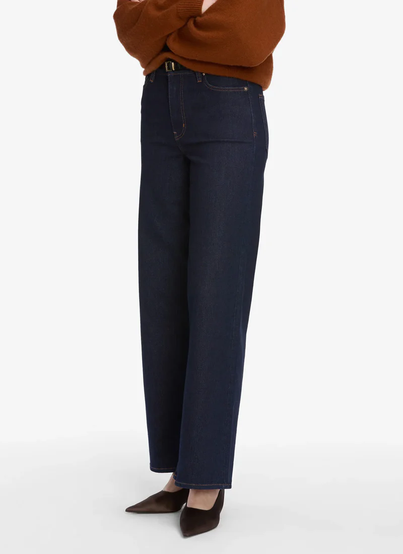 Le Slim Palazzo Wide Leg Jeans - Image 3