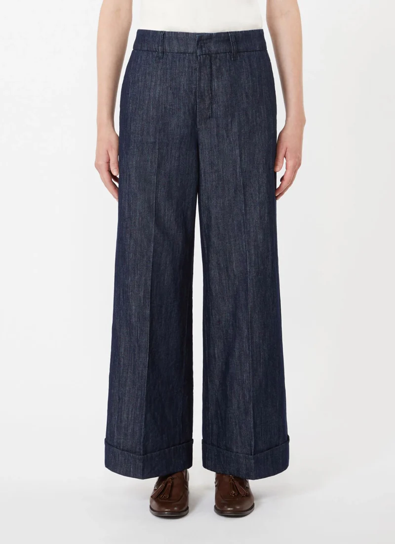 Melodia Wide Leg Denim Pants