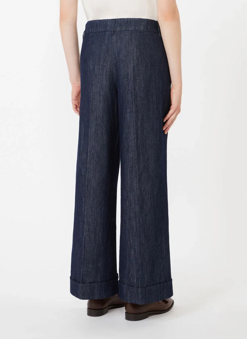 Melodia Wide Leg Denim Pants - Image 2