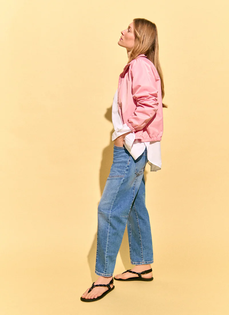 Ocean Drawstring Denim Jeans - Image 7