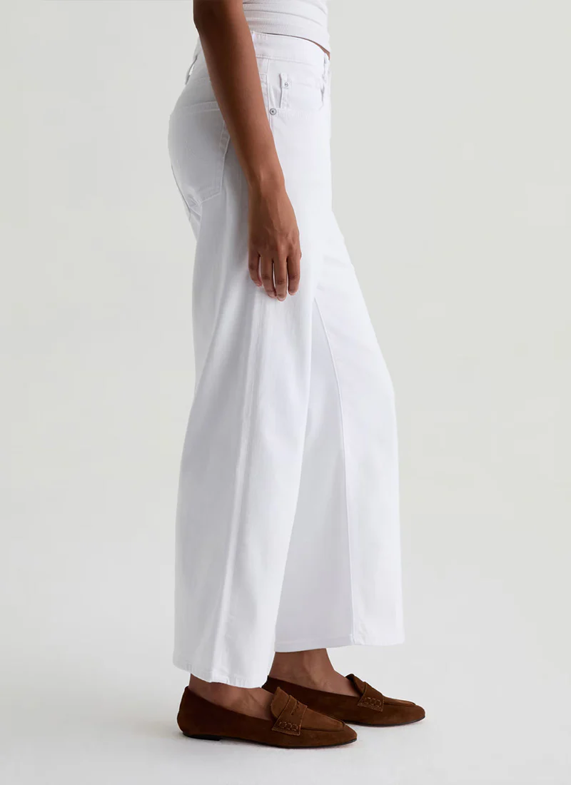 Saige Wide Leg Crop Jeans - Image 5