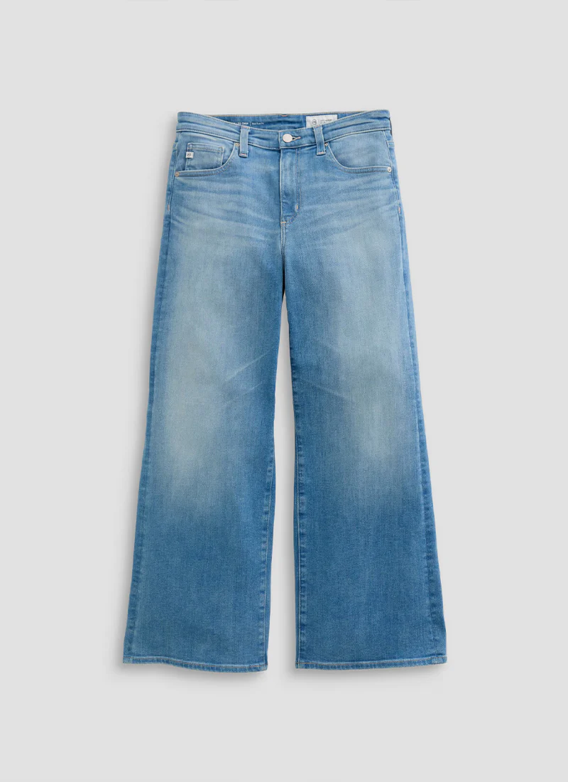 Saige Wide Leg Crop Jeans - Image 8
