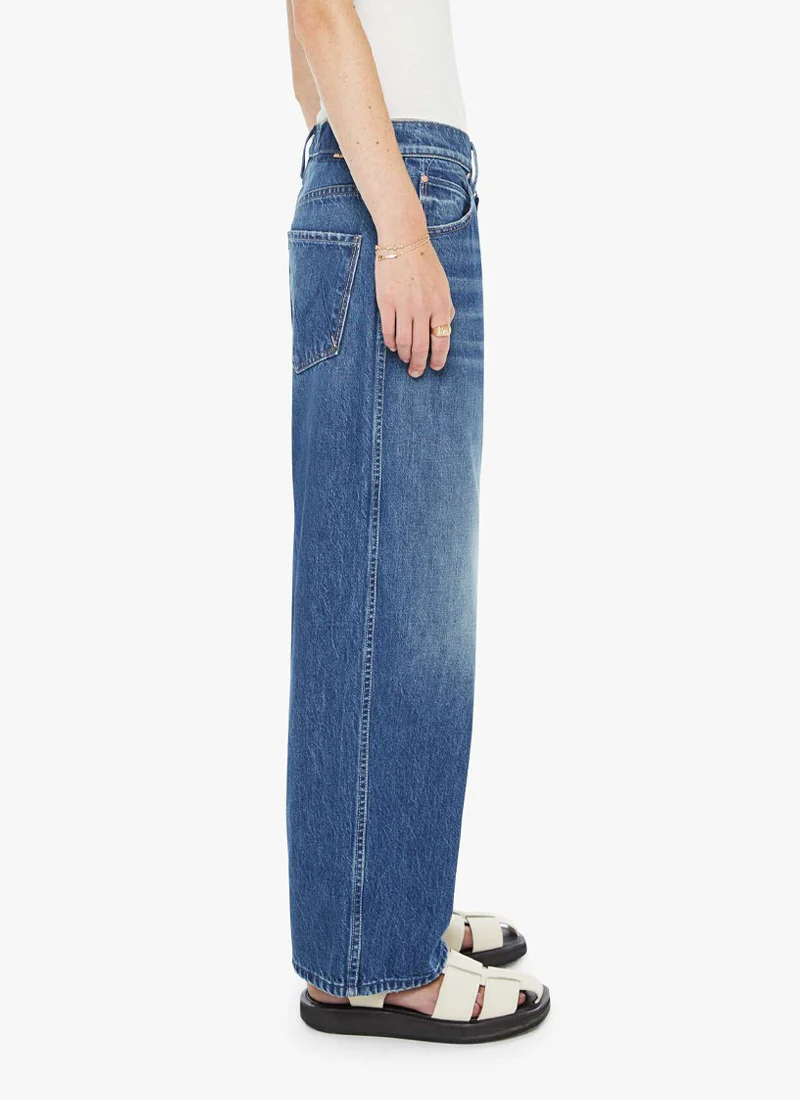 The Delinquent Button Ankle Wide Leg Jeans - Image 3