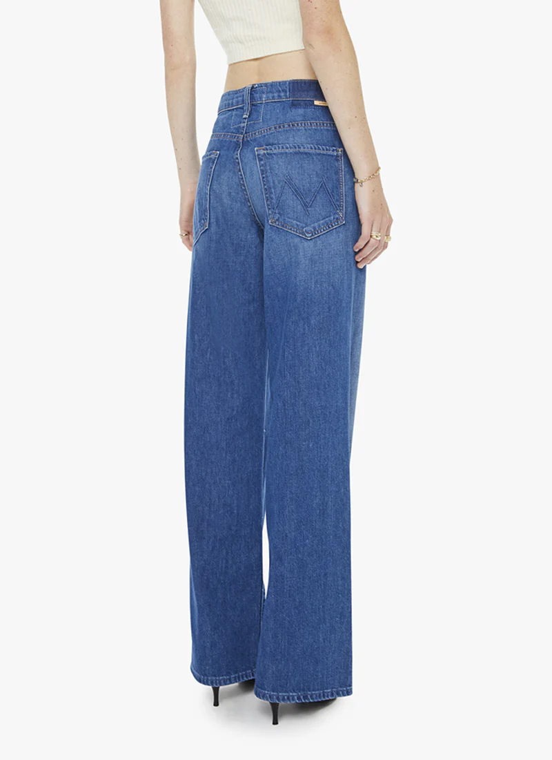 The Mid Rise Maven Skimp Wide leg Jeans - Image 2