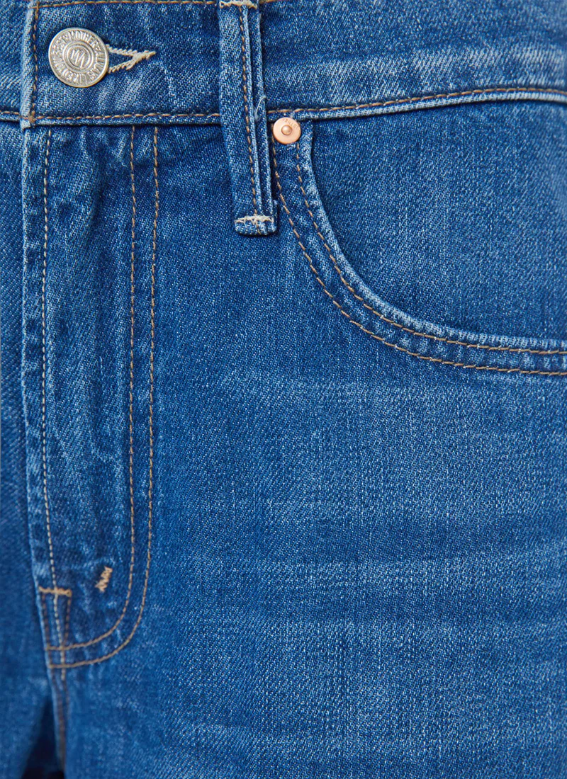 The Mid Rise Maven Skimp Wide leg Jeans - Image 4
