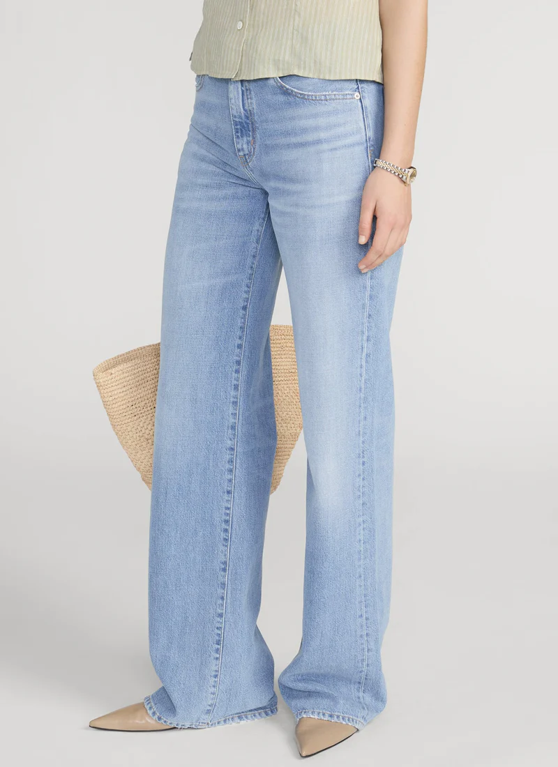 The Off Duty Stroll Wide Leg Jeans - Image 3