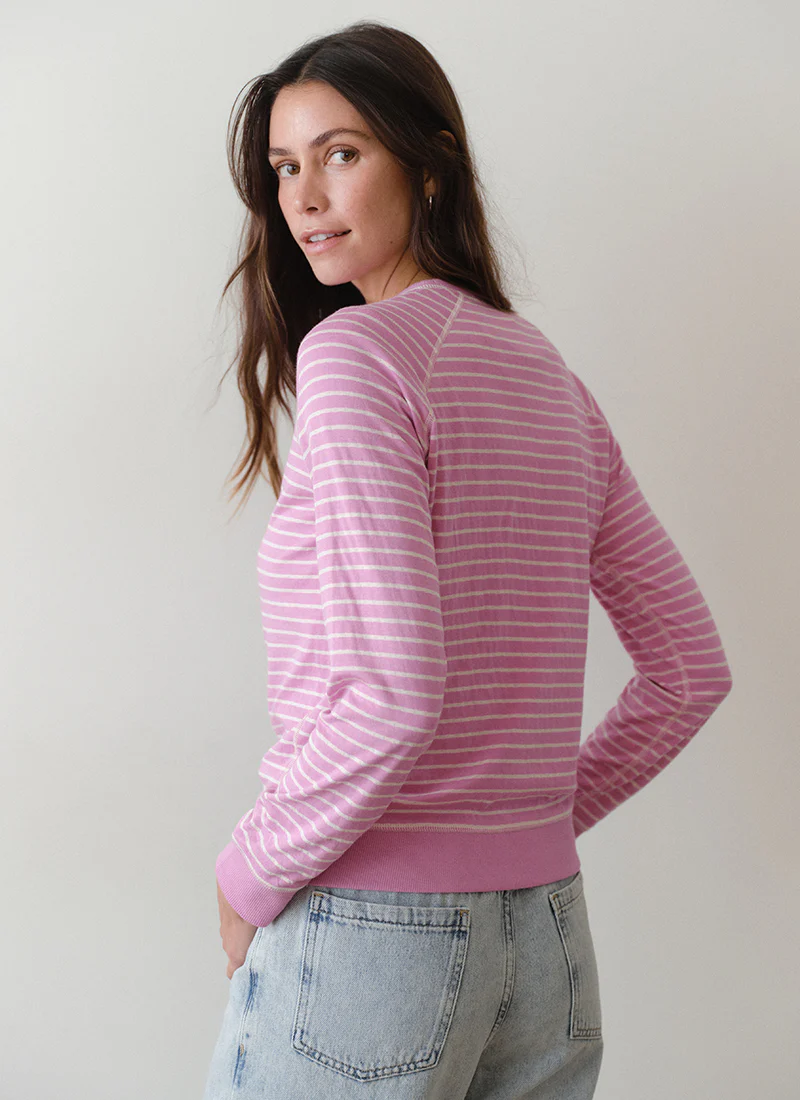 Reversible Raglan Crewneck Sweatshirt - Image 2