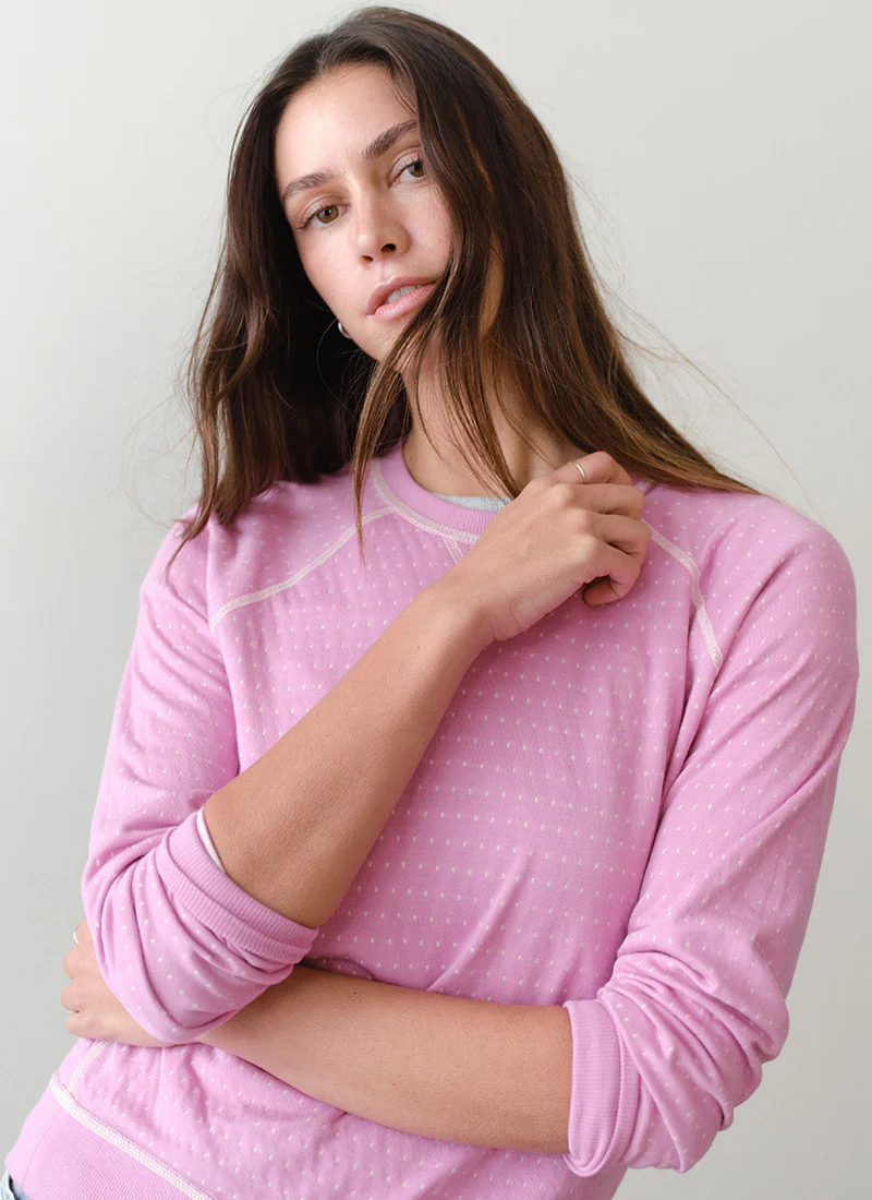 Reversible Raglan Crewneck Sweatshirt - Image 3