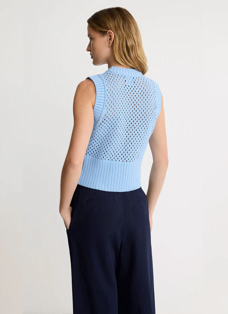 Mesh Knit Vest - Image 2