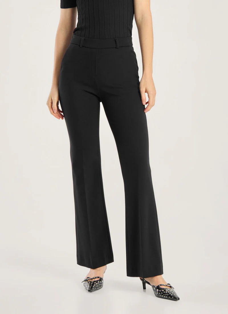 Asha Italian Jersey Flare Pant