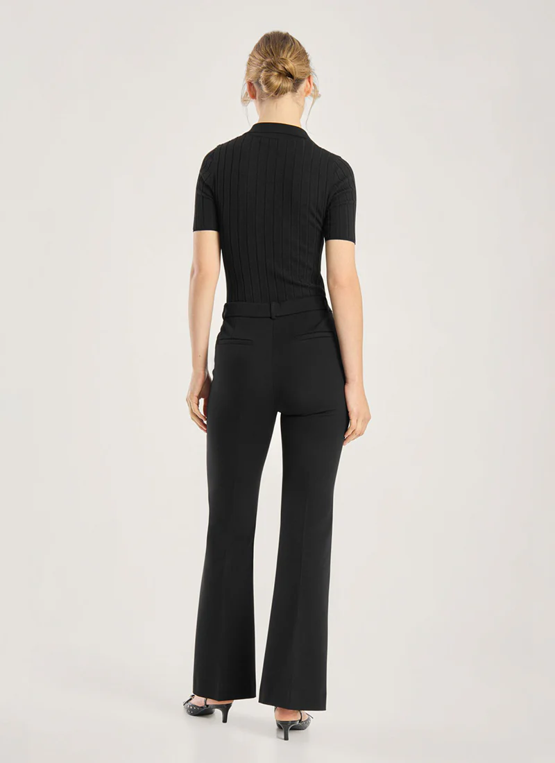 Asha Italian Jersey Flare Pant - Image 2