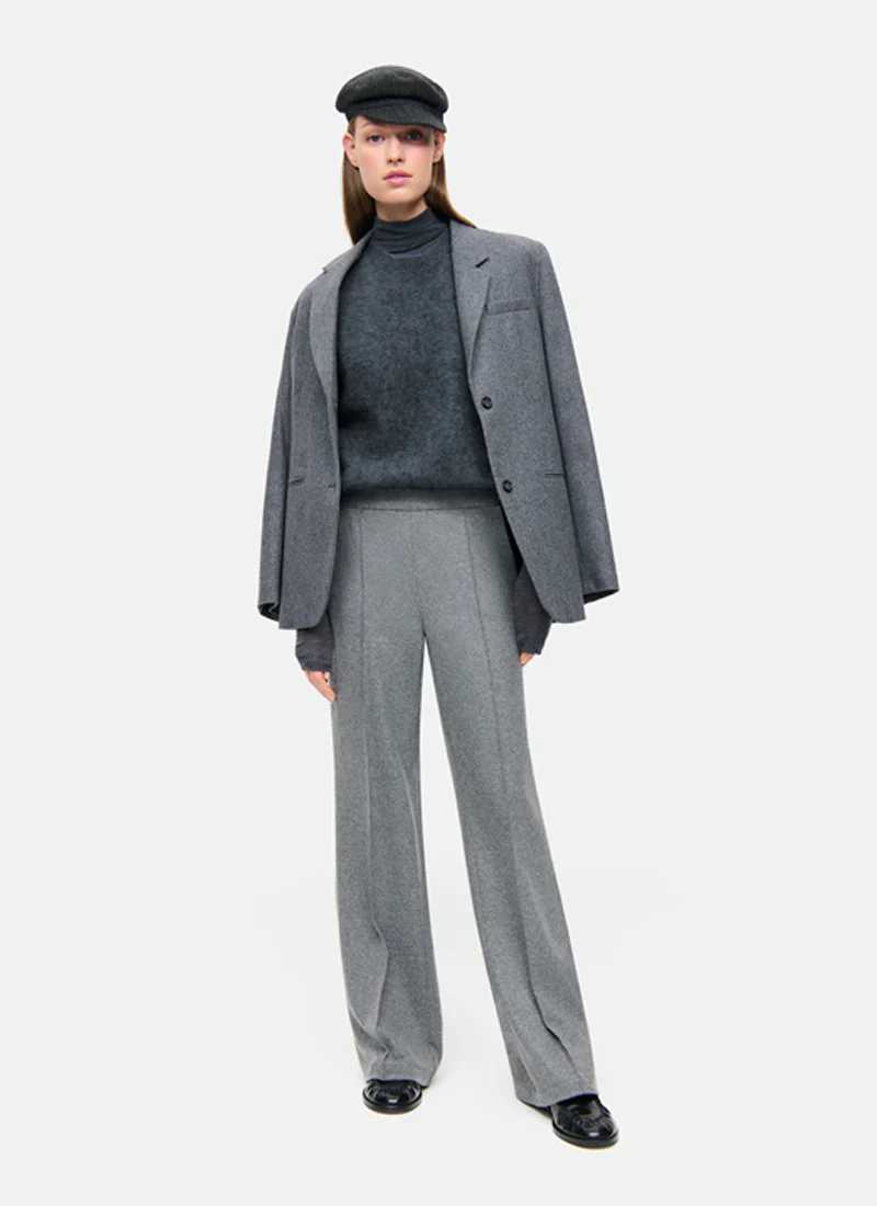 Ava Flannel Jersey Pant - Image 5