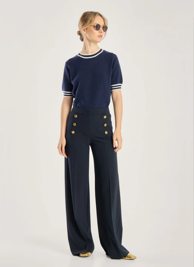 Bridget Sailor Button Pants - Image 4