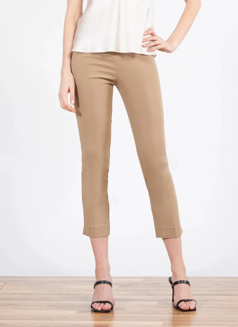 Brigitte Signature Slim Crop Pants