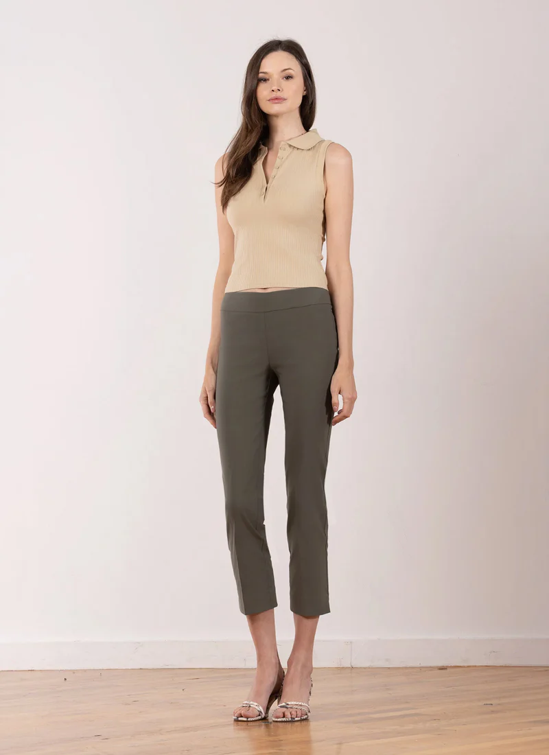 Brigitte Signature Slim Crop Pants - Image 3