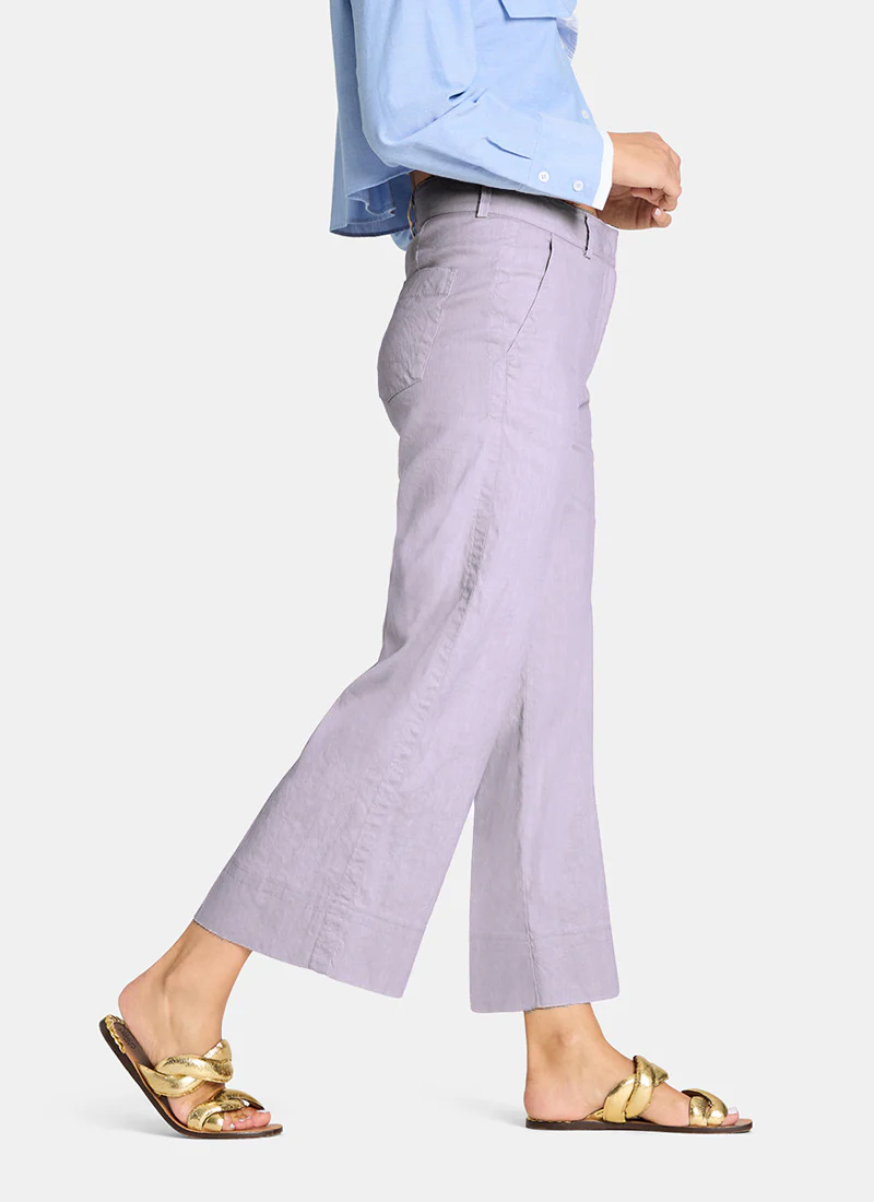 Cara Linen Wide Leg Pant - Image 3