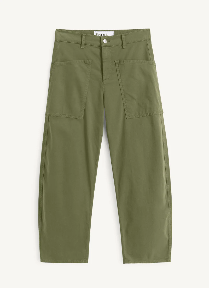 Bray Twill Barrel Leg Pants - Image 5