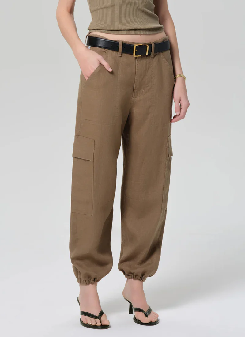 Ciela Linen Ballon Utility Pants