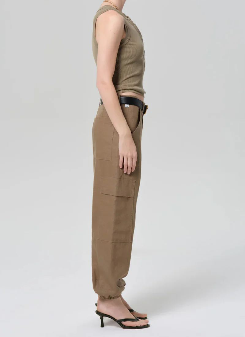 Ciela Linen Ballon Utility Pants - Image 4