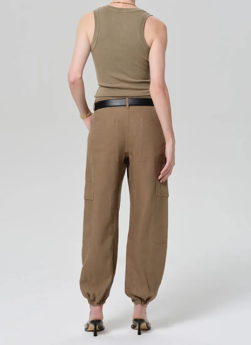 Ciela Linen Ballon Utility Pants - Image 5