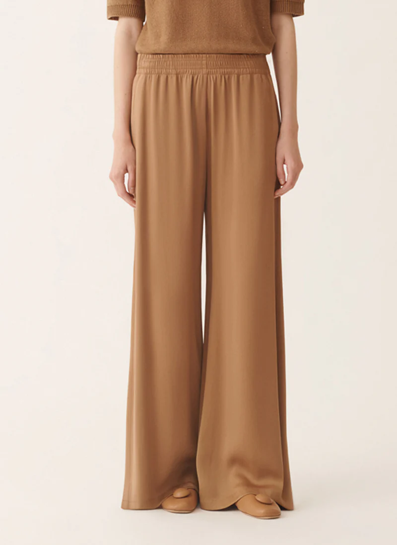 Amelia Enver Satin Wide Leg Pant