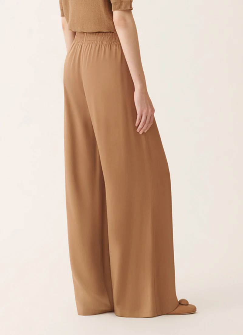 Amelia Enver Satin Wide Leg Pant - Image 2