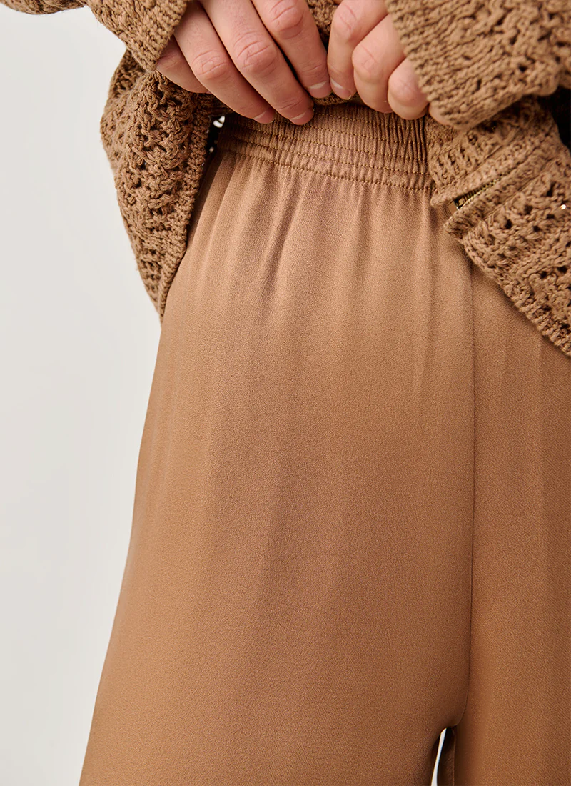 Amelia Enver Satin Wide Leg Pant - Image 6
