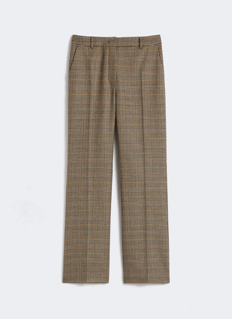 Baco Check Wool Trouser - Image 4