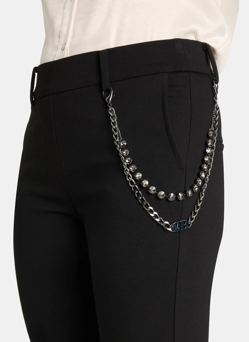Francoise Crystal Chain Pant - Image 4
