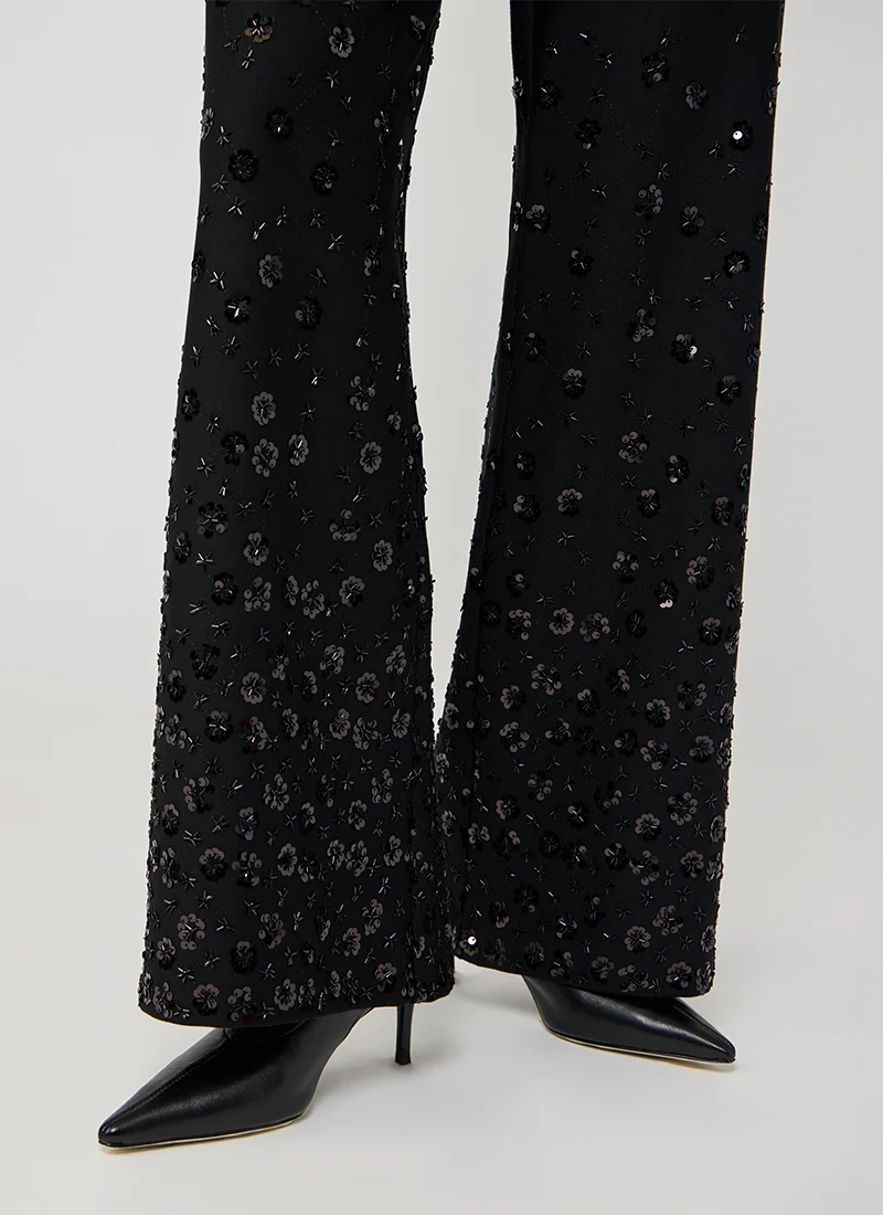Kimberly Flower Peal Embroidery Pant - Image 3