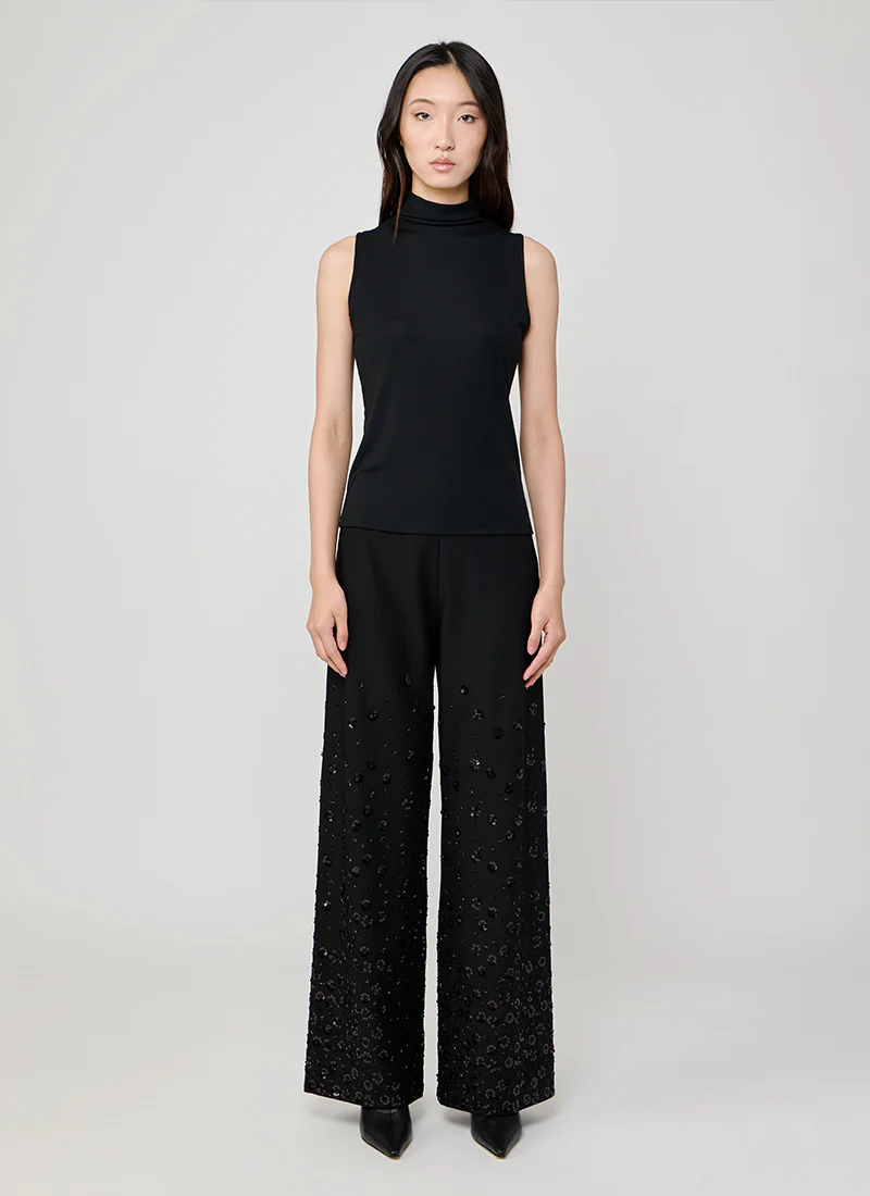 Kimberly Flower Peal Embroidery Pant - Image 4