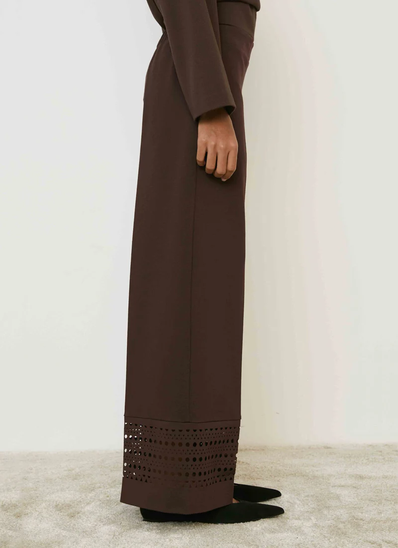Laser Cut Hem Pant - Image 3